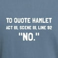 thumbnail image 3 of CafePress - Hamlet Quote T Shirt - Mens Comfort Colors Shirt, 3 of 5