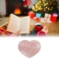 thumbnail image 1 of Healing , Heart Stone Puffy Shaped Love Palm Stone Rose Quartz Chakra Reiki Balancing, 1 of 8