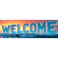 thumbnail image 4 of Giant Welcome Letter Banner Desert Themed Backdrop Party Decorations Event Decors Photography Props Festival Decor Background, 4 of 8
