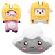 thumbnail image 3 of Lindo juguete de peluche para niños, almohada de Robot de dibujos animados extraíble, muñeca y juguete de peluche, muñecos de almohada de peluche suave para regalo de chico y niña, 3 of 8