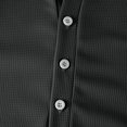 thumbnail image 7 of Mens Waffle Long Sleeve Shirt Casual Button Down Thermal Henley Shirts Lightweight Plain Fall Tshirts Pullover, 7 of 7