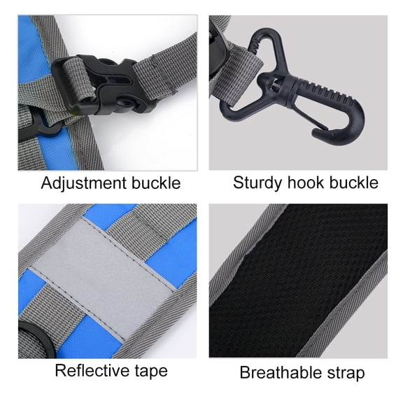 Tebru 1 Pair Nylon Durable Backpack Shoulder Adjustable Straps Belt Repair Parts Acces
