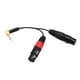 thumbnail image 2 of Cable de auriculares Conector de 3,5 mm en ángulo de (para teléfono móvil, reproductor de MP3, tableta, computadora portátil) a cable la la adaptaciónción, 2 of 8
