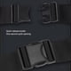 thumbnail image 5 of Bolso de pecho de carcasa dura bolso de hombro ajustable para hombre accesorios para deportes al aire libre seguros, 5 of 9