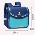 thumbnail image 2 of Weebloom Cute School Backpack For Toddler Boys Girls Kindergarten Lightweight Casual Daypack Bookbag Elementary Middle School Navy, 2 of 8