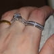 thumbnail image 2 of Fiudx Ofertas de la semana Conjunto de boda de compromiso vintage para mujer 2 en 1, 2 of 6