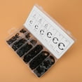 thumbnail image 1 of Locks Piston A3 Steel E Clip Metal E Clip Engine Rod 9 Different Sizes 300 Pcs For Tube Rotating Shaft, 1 of 8