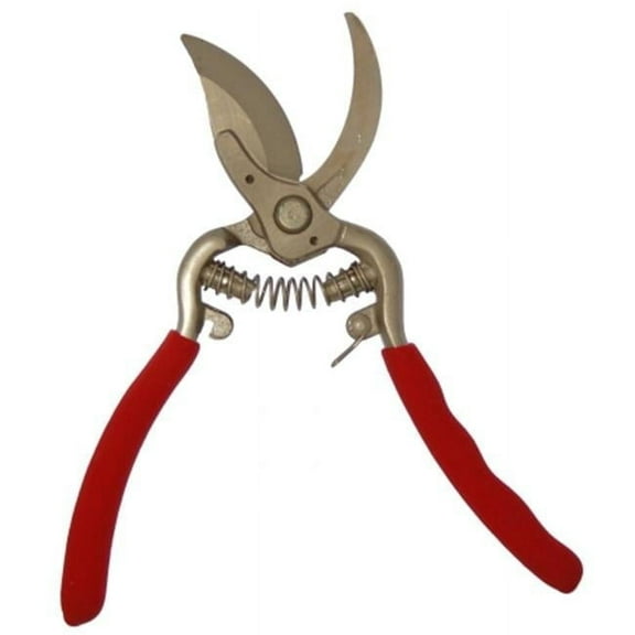Zenport Z294-12PK Heavy Duty Pruner Bypass Ergonomic Red Hand- Box of 12