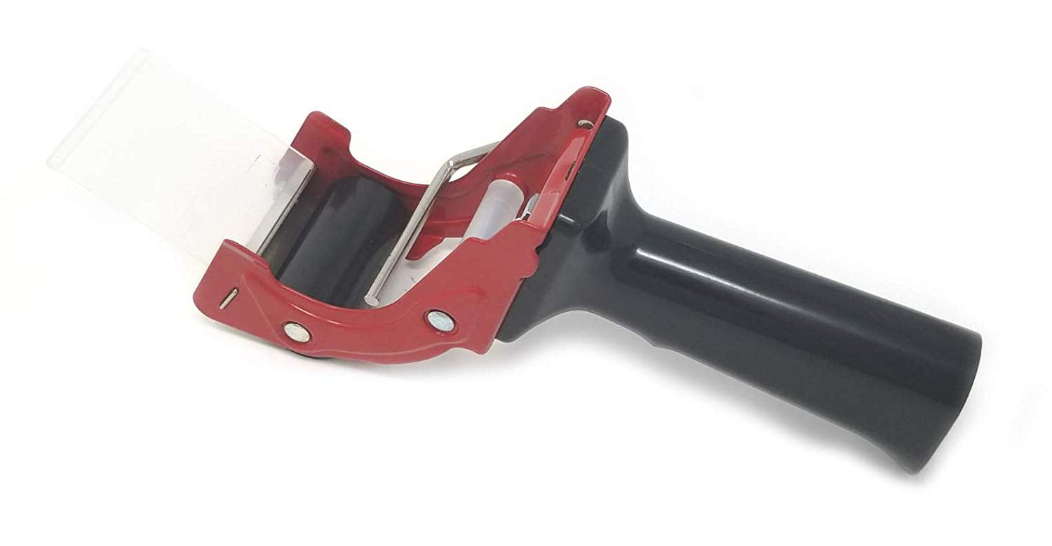 TagARoom Tape Gun Dispenser Red, 2 Inch Industrial Heavy Duty, Hand