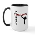 thumbnail image 2 of CafePress - Tang Soo Do Black Belt 2 Large Mug - 15 oz Ceramic Large White Novelty Mug, 2 of 4