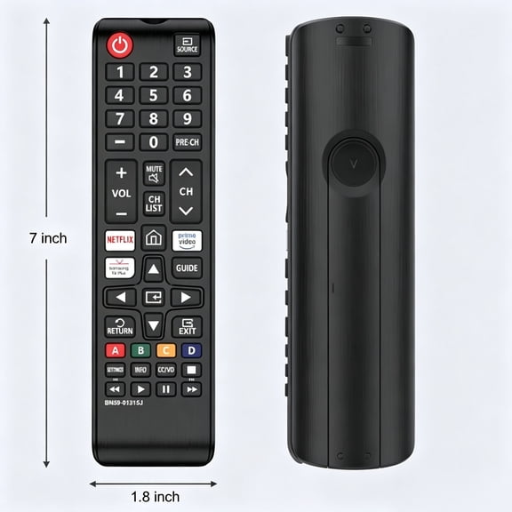 Universal Replacement Remote Control, Compatible with All Samsung Smart TV, LCD, LED, HDTV, 3D Series Televisions