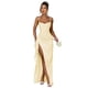 thumbnail image 1 of Vestido de noche GDJDIFK Sirena de satén con tirantes ajustables, 1 of 7