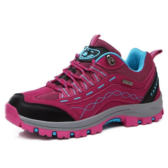 Women's Hiking Shoes Breathable Anti Slip Outdoor Ankle Boots Trekking Sneakers