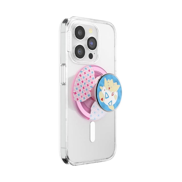 Empuñadura para teléfono PopSockets redonda MagSafe Pokémon Fairy Togepi