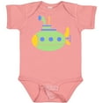 thumbnail image 3 of Inktastic Cute Green Submarine Boys or Girls Baby Bodysuit, 3 of 5