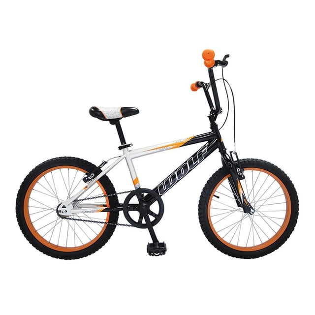 Bicicleta Benotto Wolf Cross Infantil Rodada 20 Anaranjada