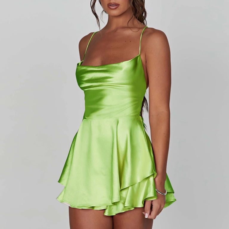 satin dress aesthetic Long Satin Sweetheart Prom Dress with Rosette Detail