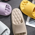 thumbnail image 3 of Women Bath Slippers Non- Shower Slippers For Bathroom Casual Soft Cozy Slippers Bath Slipper With Soft Massage Footbed For Shared Comfort And Use Yellow CN:41/US:8.5, 3 of 7