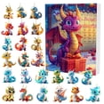 thumbnail image 1 of Calendario de Adviento Navideño | Diseño de Dinosaurios | Material Plástico | Adornos para Árbol | Decoraciones Adorables | Calendario de 24 Días | Regalo Navideño | Decoración para El Hogar | Colgan, 1 of 6