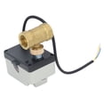 thumbnail image 1 of Normally Closed Motorized Ball Valve, IP54 Easy Wiring 2 Way Electrical Ball Valve Brass ABS  For Ethylene Glycol Solution, 1 of 8