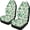 Green Cactus Pattern, variant on XYZCANDO Stylish 2-Piece Front Car Seat Covers With Mexican Emblem Pattern - Durable Breathable Protector For All Seasons