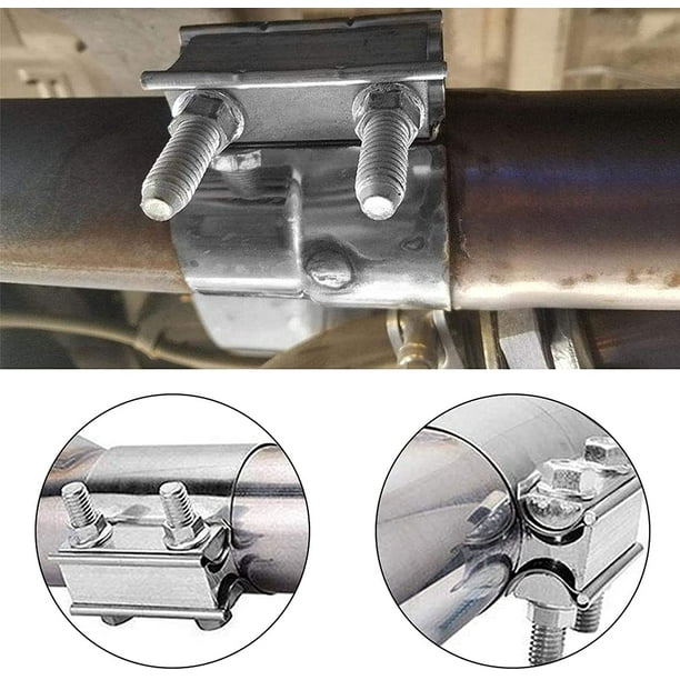 Metal pipe joint clamp deals
