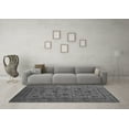 thumbnail image 3 of Ahgly Company Indoor Square Oriental Gray Industrial Area Rugs, 4' Square, 3 of 4