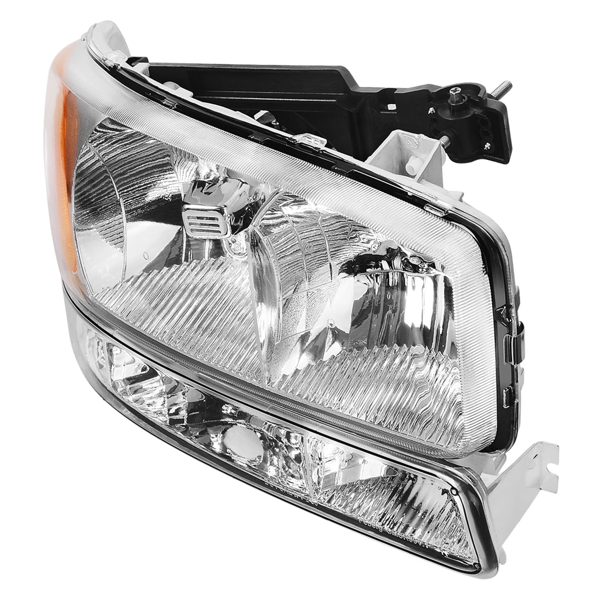 RVNI Headlight Assembly for 1999-2007 GMC Sierra 1500 2500 3500 2000-2006 Yukon+Bumper Lamps Pair