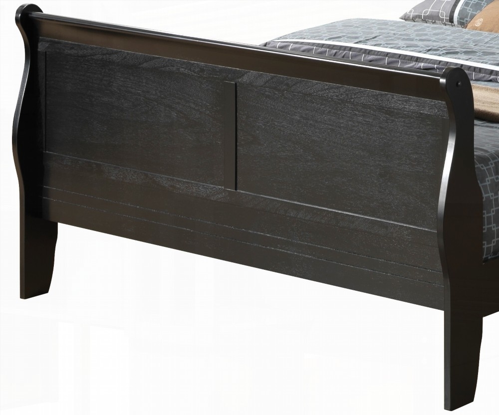 King Size Metal Platform Bed Frame No Box Spring Needed Black for Master Bedroom