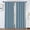 Dusty Blue, variant on TURKIO 100% Blackout Linen Curtains for Living Room Bedroom, Sun-Reflective Thermal Insulated Heavy Duty Curtains, 52"x84",2 Panels Per Pack,Dusty Blue