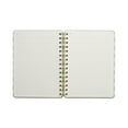 thumbnail image 3 of Carnet de notes Think Ink Twin Wire, rayures vertes et blanches de taille moyenne, format 6" x 8", 192 pages lignées, 3 of 5