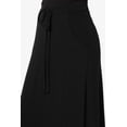 thumbnail image 5 of TheMogan Women's S~3X Drawstring Waist Pocket Drapey Jersey A-Line Long Maxi Skirt, 5 of 7