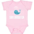thumbnail image 3 of Inktastic San Diego California Whale Boys or Girls Baby Bodysuit, 3 of 5