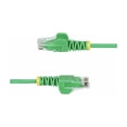 thumbnail image 2 of STARTECH 5FT GREEN SLIM CAT6 ETHERNET CABLE, SNAGLESS, 100W POE, UTP, LSZH, 28AW, 2 of 5
