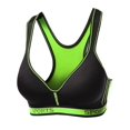 thumbnail image 1 of FashionOutfit Women's Sporty Wirefree Padded Mesh Strap Sport Bras, 1 of 4