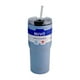 thumbnail image 2 of Termo Nuvó Doble Pared Acero Inoxidable Azul Acero con Popote, Capacidad 600 ml, 2 of 6