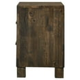 thumbnail image 6 of Xukmct Bedside Table with Handle, 2 Drawer Nightstand for Living Room, Bedroom, Brown, 6 of 10