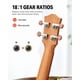 thumbnail image 3 of Ukelele Donner Soprano Caoba de 21 pulgadas con kit para principiantes DUS-, 3 of 7