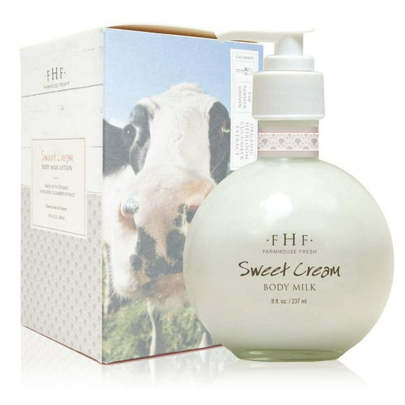 FarmHouse Fresh Sweet Cream Body Milk, Sweet Cream, 8 Fl Oz