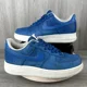 thumbnail image 1 of Ni&ke Mens Air Force 1 Low Star Blue Croc Fish Scales Sz 8 Sneakers Classic Koi, 1 of 6