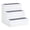 White, variant on PawHut Pet Steps 3-Step Dog Stairs for Small Dogs Cats and Wooden Ramp with Storage Box Carpet Tread, White