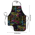 thumbnail image 2 of Pofeuu Color Summer Print Aprons with Pockets, Cute Aprons for Kitchen, Cooking, Server, Barber, Chef Apron, 2 of 7