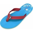 thumbnail image 1 of Women Flip Flops Sandals Flower Happy Design - Flexible, Light, and Soft!, 1 of 1