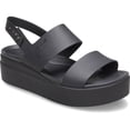 thumbnail image 5 of Crocs Women's Brooklyn Low Wedges Platform Sandals, 5 of 6