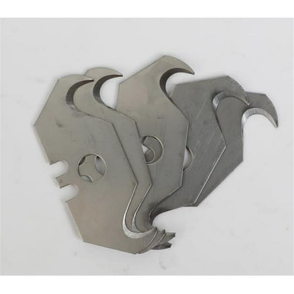 Hangzhou Great Star 135124 Deep Hook Utility Knife Blades, Pack of 5