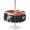 Red, variant on Outdoor Tablecloth with Umbrella Hole for Patio/Picnic/Party/Camping, Japanese Style Waterproof Table Cloth Square Cover Washable, Modern Cranes Cherry Flower Wave Navy Blue (54"x 54")