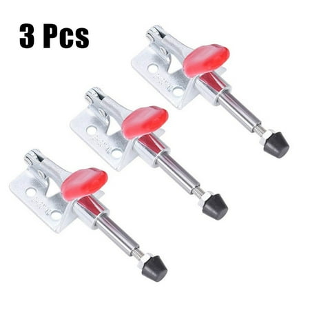 

3pcs GH-301AM HCS Quick Release Tool Quick Fixture Toggle Clamp 45Kg 100lbs