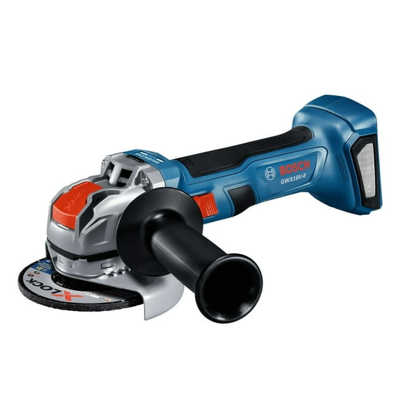 Restored Premium Bosch GWX18V-8N-RT 18V Brushless Lithium-Ion 4-1/2 in. Cordless X-LOCK Angle Grinder (Tooly Only) (Refurbished)