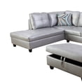 thumbnail image 4 of StarHomeLiving Left Facing Sectional Sofa w/ottoman Left Facing, 4 of 5