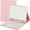 Pink, variant on Light Blue 11-Inch Tablet Keyboard Case Detachable Wireless Keyboard Multi-Touch Trackpad Auto Sleep/Wake Smart Folio Cover with Stylus Holder Durable Modern Accessory
